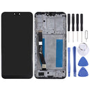 LCD Screen and Digitizer Full Assembly with Frame for Asus Zenfone Max Plus (M2) ZB634KL A001D (Black)