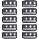 10 PCS Camera Lens Cover for Huawei Enjoy 20 Pro (Black)