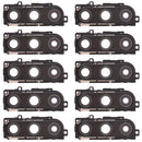 10 PCS Camera Lens Cover for Huawei Enjoy 10 (Black)