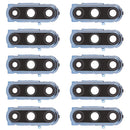 10 PCS Camera Lens Cover for Huawei Enjoy 10 Plus (Blue)