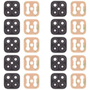 10 PCS Back Camera Lens for Huawei Nova 8 SE (Black)