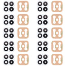 10 PCS Back Camera Lens for Huawei Nova 8 SE (White)