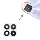 10 PCS Back Camera Lens for Huawei Nova 8 SE (White)