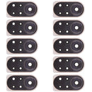 10 PCS Camera Lens Cover for Huawei Nova 8 Pro 5G (Gold)