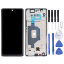 LCD Screen and Digitizer Full Assembly with Frame for LG Stylo 6 / K71 LMQ730TM LM-Q730TM LMQ730HA LM-Q730HA(Black)