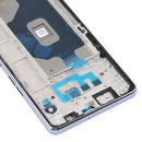 LCD Screen and Digitizer Full Assembly with Frame for LG Stylo 6 / K71 LMQ730TM LM-Q730TM LMQ730HA LM-Q730HA(Black)