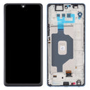 LCD Screen and Digitizer Full Assembly with Frame for LG Stylo 6 / K71 LMQ730TM LM-Q730TM LMQ730HA LM-Q730HA(Blue)