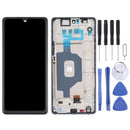 LCD Screen and Digitizer Full Assembly with Frame for LG Stylo 6 / K71 LMQ730TM LM-Q730TM LMQ730HA LM-Q730HA(Silver)