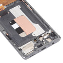 LCD Screen and Digitizer Full Assembly with Frame for LG Velvet 5G LM-G900N LM-G900EM LM-G900 LM-G900TM(Silver)