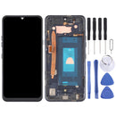 LCD Screen and Digitizer Full Assembly with Frame for LG G8X ThinQ LMG850EMW LM-G850 (Black)