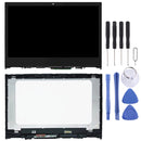 1366 x 768px LCD Screen and Digitizer Full Assembly With Frame for Lenovo Yoga 520-14IKB(Black)