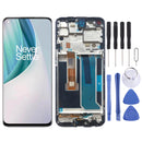 LCD Screen and Digitizer Full Assembly with Frame for OnePlus Nord N10 5G BE2029 (Black)