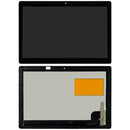 LCD Screen and Digitizer Full Assembly With Frame for Lenovo ideaPad MIIX 510 (Black)
