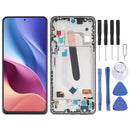 OLED Material LCD Screen and Digitizer Full Assembly With Frame for Xiaomi Redmi K40 / Redmi K40 Pro / Redmi K40 Pro+ / Mi 11i / Poco F3 / M2012K11AC M2012K11C M2012K11AG M2012K11G(Black)