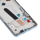 OLED Material LCD Screen and Digitizer Full Assembly With Frame for Xiaomi Redmi K40 / Redmi K40 Pro / Redmi K40 Pro+ / Mi 11i / Poco F3 / M2012K11AC M2012K11C M2012K11AG M2012K11G(Blue)