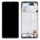 OLED Material LCD Screen and Digitizer Full Assembly With Frame for Xiaomi Redmi Note 10 Pro 4G / Redmi Note 10 Pro (India) / Redmi Note 10 Pro Max (4G) M2101K6G M2101K6R M2101K6P M2101K6I