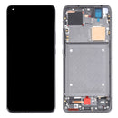Original AMOLED Material LCD Screen and Digitizer Full Assembly With Frame for Xiaomi Mi 11 Ultra / Mi 11 Pro M2102K1G M2102K1C M2102K1AC(Black)