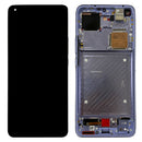 Original AMOLED Material LCD Screen and Digitizer Full Assembly With Frame for Xiaomi Mi 11 Ultra / Mi 11 Pro M2102K1G M2102K1C M2102K1AC (Purple)
