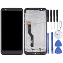 LCD Screen and Digitizer Full Assembly With Frame for Motorola Moto E6 / Moto E XT2005-3 XT2005-1 XT2005DL(Black)