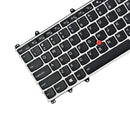 US Version Keyboard With Back Light for Lenovo Thinkpad Yoga 260 / Yoga 370 / X380(Silver)