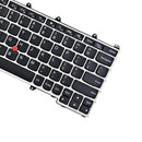 US Version Keyboard With Back Light for Lenovo Thinkpad Yoga 260 / Yoga 370 / X380(Silver)