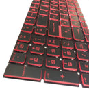 US Version Keyboard With Back Light for MSI Steelseries GP72 GP62 GT72 GS60 GS70 GE62 GL62 GE72 GE62 GS72 GT72 2QD(Red)