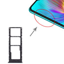 SIM Card Tray + SIM Card Tray + Micro SD Card Tray for infinix Hot 9 Play X680 C680B X680C(Black)