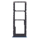 SIM Card Tray + SIM Card Tray + Micro SD Card Tray for infinix Hot 9 Play X680 C680B X680C(Blue)