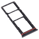 SIM Card Tray + SIM Card Tray + Micro SD Card Tray for infinix Hot 10 Play / Smart 5(India) X688C X688B(Black)