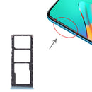 SIM Card Tray + SIM Card Tray + Micro SD Card Tray for infinix Hot 10 Play / Smart 5(India) X688C X688B(Green)