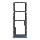 SIM Card Tray + SIM Card Tray + Micro SD Card Tray for infinix Hot 10 Play / Smart 5(India) X688C X688B(Blue)