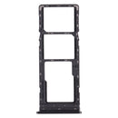SIM Card Tray + SIM Card Tray + Micro SD Card Tray for Tecno Spark 4 / Camon 12 KC2 KC8 CC7(Black)