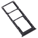 SIM Card Tray + SIM Card Tray + Micro SD Card Tray for Tecno Spark 4 / Camon 12 KC2 KC8 CC7(Black)