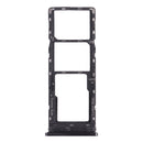 SIM Card Tray + SIM Card Tray + Micro SD Card Tray for Tecno Spark 6 Air KE6 KE6J KF6(Black)