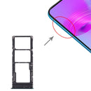 SIM Card Tray + SIM Card Tray + Micro SD Card Tray for Infinix S5 Pro X660 X660C X660B(Green)