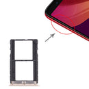 SIM Card Tray + SIM Card Tray + Micro SD Card Tray for Infinix Note 5 Stylus X605(Gold)