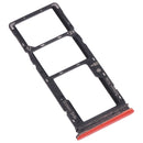 SIM Card Tray + SIM Card Tray + Micro SD Card Tray for Tecno Spark 5 Pro KD7(Orange)