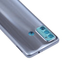 Battery Back Cover for Motorola Moto G60 / Moto G40 Fusion PANB0001IN PANB0013IN PANB0015IN PANV0001IN PANV0005IN PANV0009IN(Grey)
