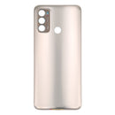 Battery Back Cover for Motorola Moto G60 / Moto G40 Fusion PANB0001IN PANB0013IN PANB0015IN PANV0001IN PANV0005IN PANV0009IN(Silver)