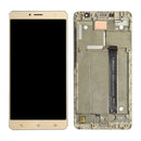 LCD Screen and Digitizer Full Assembly With Frame for Asus Zenfone 3 Deluxe ZS550KL Z01FD(Gold)