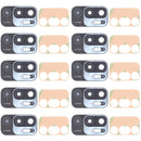 10 PCS Back Camera Lens for Xiaomi Redmi Note 10 5G / Redmi Note 10T 5G M2103K19G M2103K19C