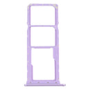 SIM Card Tray + Micro SD Card Tray for Nokia 3.4 TA-1288 TA-1285 TA-1283(Purple)