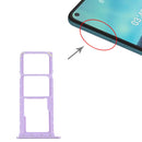 SIM Card Tray + Micro SD Card Tray for Nokia 3.4 TA-1288 TA-1285 TA-1283(Purple)