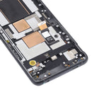 OLED Material LCD Screen and Digitizer Full Assembly With Frame for Asus ROG Phone 5 ZS673KS (Black)