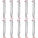 10 PCS Front Housing Adhesive for Huawei Nova 8 Pro