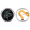 LCD Screen and Digitizer Full Assembly for Garmin Forerunner 645(Silver)
