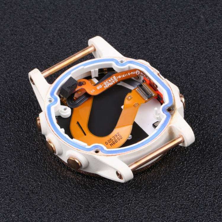 LCD Screen and Digitizer Full Assembly With Frame for Garmin Fenix 5S Plus (Sapphire Version)(White)