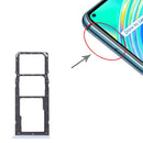 SIM Card Tray + SIM Card Tray + Micro SD Card Tray for OPPO Realme C17 RMX2101 (Green)