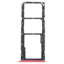 SIM Card Tray + SIM Card Tray + Micro SD Card Tray for OPPO Realme C12 RMX2189 (Red)