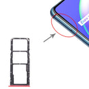 SIM Card Tray + SIM Card Tray + Micro SD Card Tray for OPPO Realme C12 RMX2189 (Red)